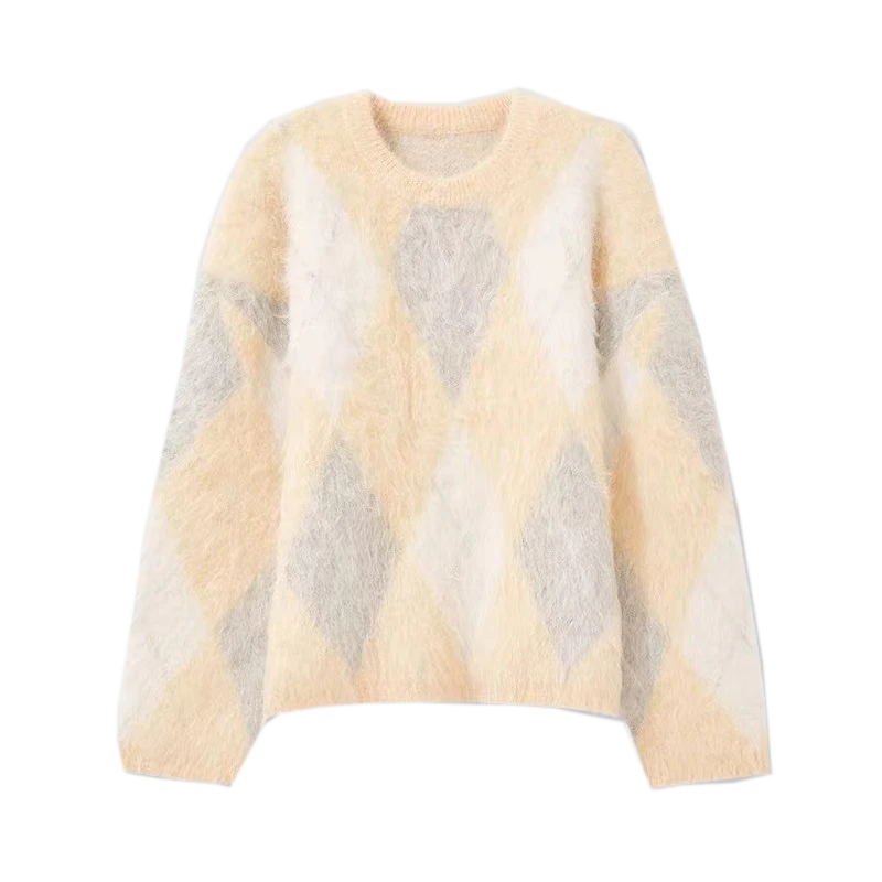 Ladies Designer Rainbow Kab Knit chanday