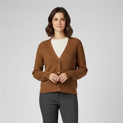 Merino Crew Neck Sweater Fanm