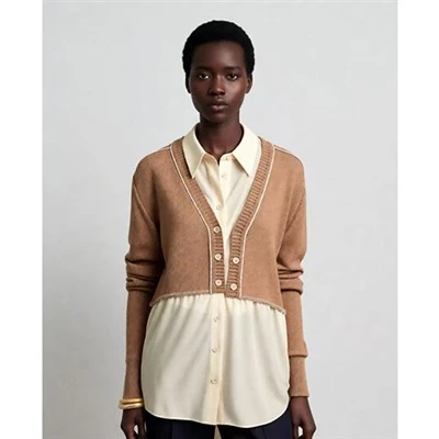 Pullover Trikote Fanm Pou Adventures Deyò