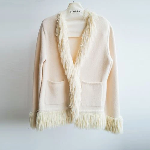 Cardigan lenn cho pou fanm