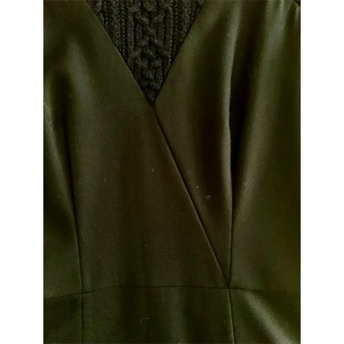 Women's Wrap Knit Dresses high quality